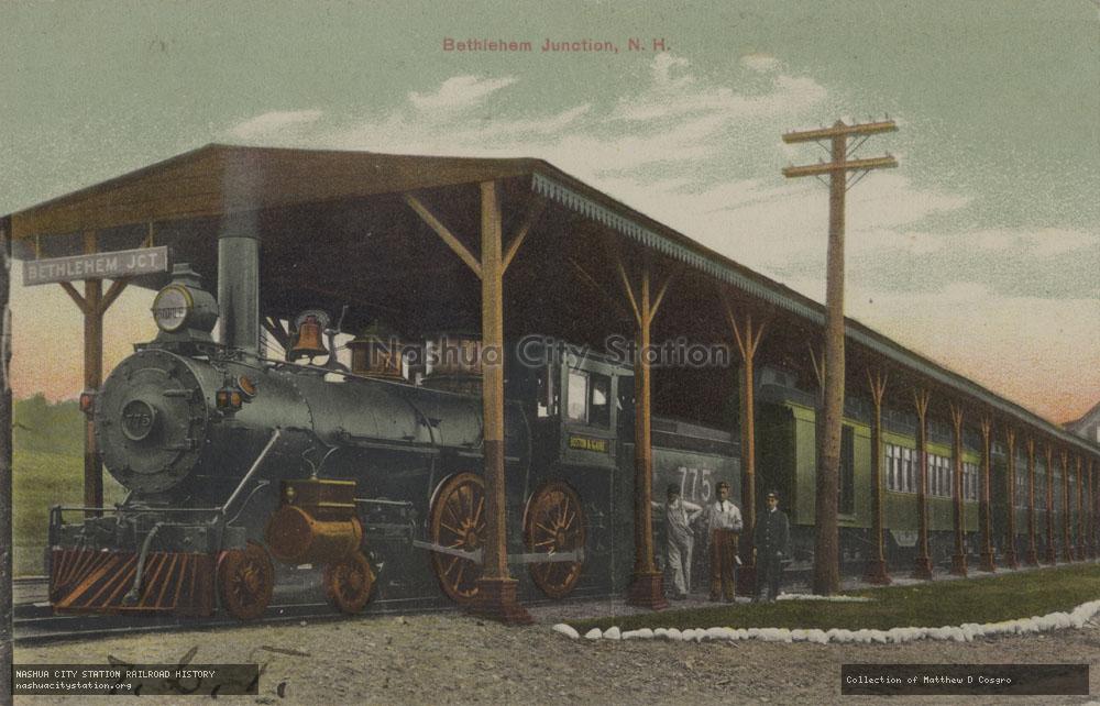 Postcard: Bethlehem Junction, New Hampshire